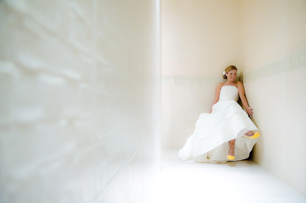 fun bridal portrait by Allison Reisz Photography
